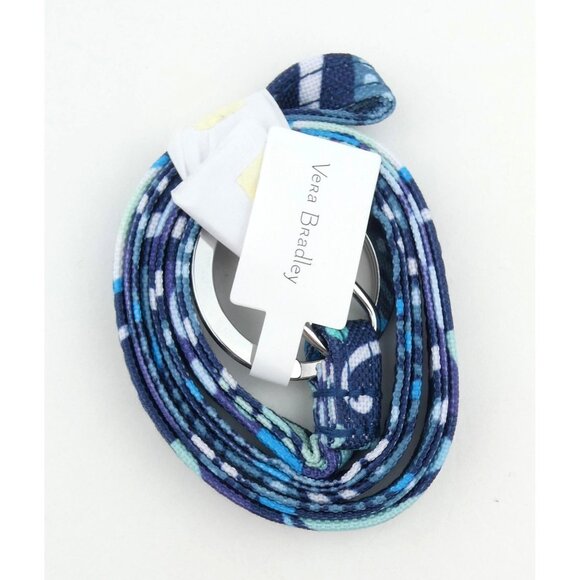 Vera Bradley Accessories - Vera Bradley Blue Island Medallion Lighten Up Lanyard NWT